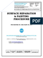 Surface Preparation & Painting Procedure