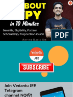 All About KVPY in 10 Min