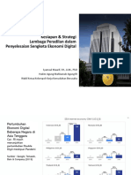 Kesiapan & Strategi Lembaga Peradilan Dalam Penyelesaian Sengketa