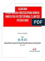 M. Sudirman-Kajian Ilmiah Putusan MKRI-26 June 2020