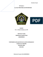 Tugas 2 - Peralatan Proyek Konstruksi - Muhammad Luqman Hadi - 30201900145 - Kelas B