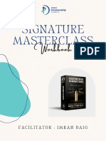 Signature Masterclass Workbook