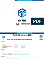 Pasos para Instalar Tekla Structures 2021