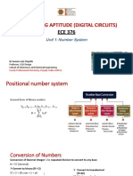 ENGINEERING APTITUDE (DIGITAL CIRCUITS