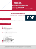 Curso Auditoria Medioambiental