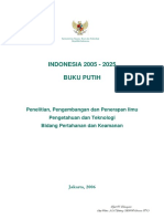 Buku Putih Litbang Dan Penerapan Iptek Bid Hankam 2005-2025