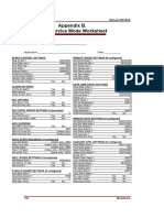 Appendix B. 505E Service Mode Worksheet: Governor Serial Number