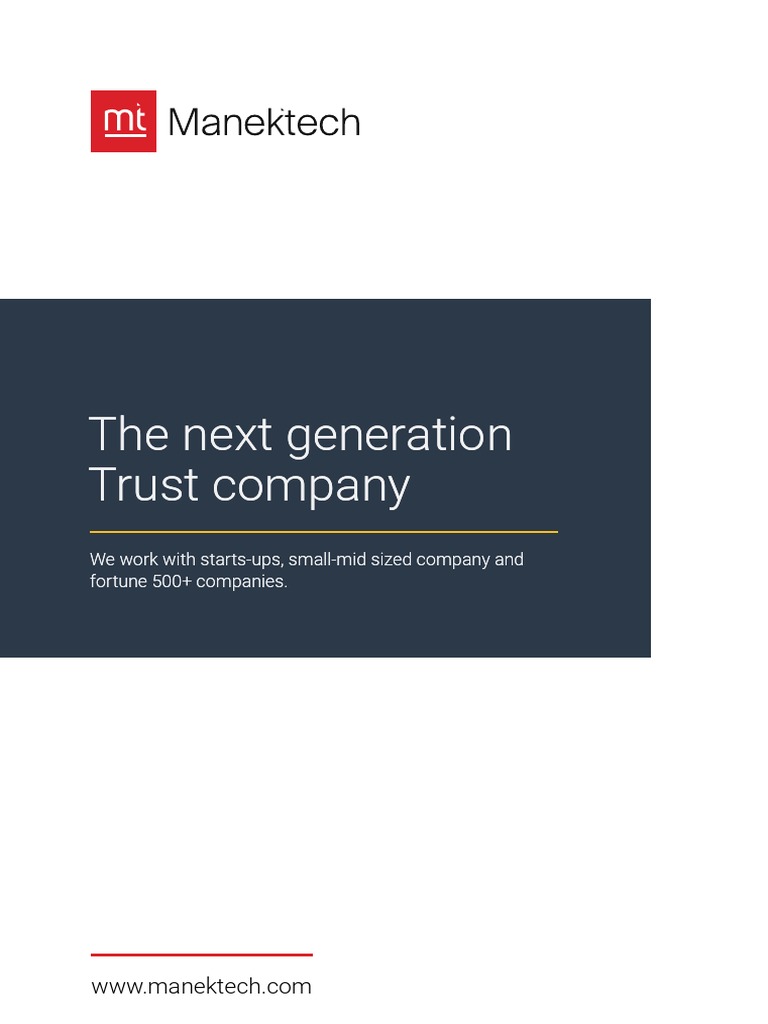 The Next Generation Trust Company The Next Generation Trust Company