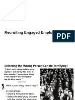 Selecting and Hiring Engaged Employees