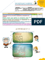 Tema 2 Evaluamos Sobre La Salud Mental y Física