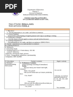 Name of Teacher: JEOSA L. SAUL Grade and Section: FOUR-A: Detailed Lesson Plan