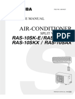 Air-Conditioner: RAS-10SK-E RAS-10SA-E Ras-10Skx Ras-10Sax