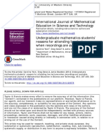 International Journal of Mathematical Education in Science and Technology