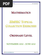 Zimsec Maths Paper 2 November 2024 | PDF