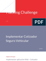 Hacking Challenge - RIMAC Chapter Frontend - 2022-Q3