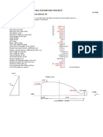 Shah-Wa-Arua Multipurpose Project: Gravity Dam Stability Analysis: (Block-8)