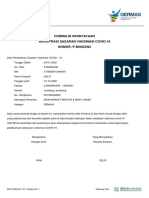 Formulir Pernyataan Registrasi Sasaran Vaksinasi Covid-19 Nomor: P-B00Izxn2