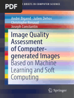 Image Quality Assessment of Computer-Generated Images Based On Machine Learning and Soft Computing