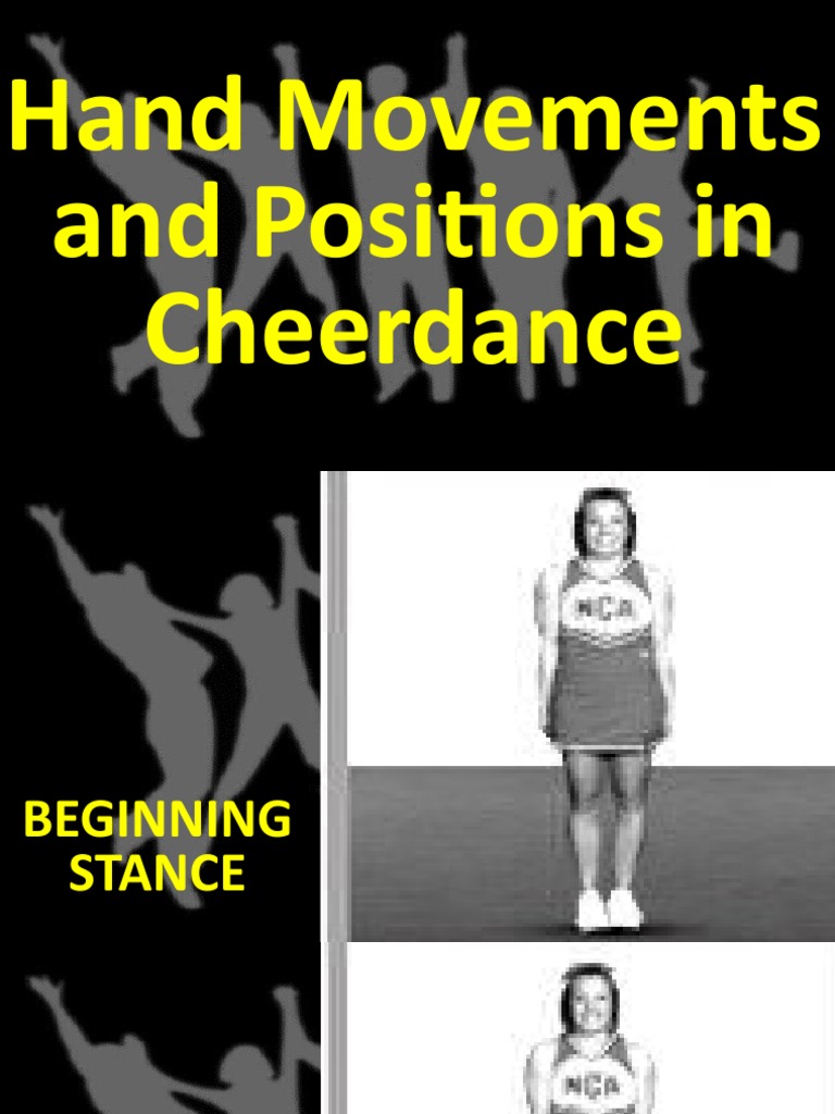 Hand Movements and Positions in Cheerdance PDF