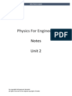 Physics Unit-2 Handwritten Notes