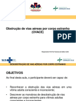 AULA13-Obstrução de Via Aérea Por Corpo Estranho OVACE