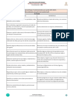 Aprendizajes Fundamentales 1er Grado