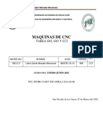 Tarea G02-G03-G73 CNC