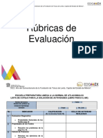 Rubricas de Evaluación