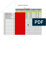 1° Registro de Asistencia Marzo-Abril-Mayo