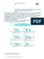 gas natural USO del GNL Industrial y domiciliario