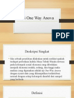 Uji One Way Anova