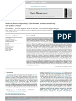 Biowaste Home Composting Experimental Process Monitoring Quality Control