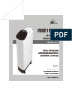Owner'S Manual: ARP-9009TL / 9011TL Portable Air Conditioner