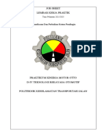 Job Sheet Pemeriksaan Sistem Pendingin - Ravida Rizky Pradana - 21021056