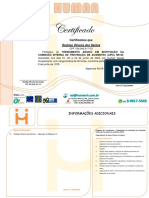 MODELO CERTIFICADO- NR 05