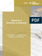 Maestría en Economía de Empresas: Forma líderes empresariales