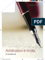 Arbitration in India: A Handbook