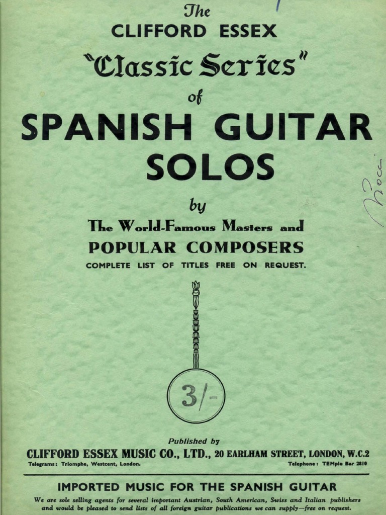 Spanish Guitar Solos PDF