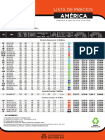 Lista de precios de acumuladores automotrices 2022