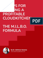 5 Steps For Building A Profitable Cloudkitchen THE M.I.L.B.O. Formula