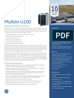 Multilin G100 Brochure