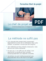 Chef de Projet Management Humain