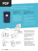 The World's First Pocket Sized NIR Spectrometer