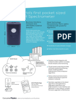 The World's First Pocket Sized NIR Spectrometer