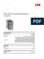 AF30-30-00-13 100-250V50/60HZ-DC Contactor: Product-Details