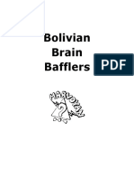 Bolivian Brain Bafflers