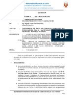 Informe # - 2022 - Conformidad Pago Inspector - Enero 2022 - Item 01