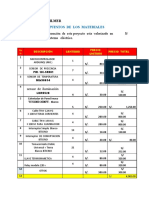 Costos y Prosupuestos de Los Materiales N°12