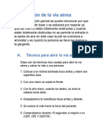 Obstrucción de La Vía Aérea