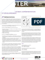 Catalogue Master 2021-2025 - Design D?objet Experimentation Et Developpement